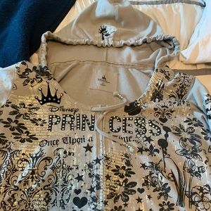 Disney parks hoodie and pants. Princess